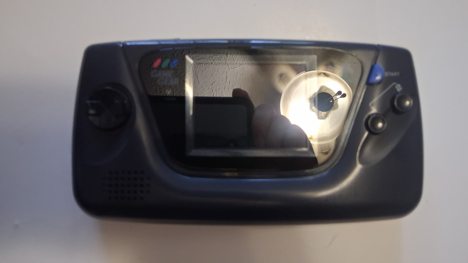 Sega Game Gear, New Glass, Tested, And Working. See Disc. Game&Cord not included