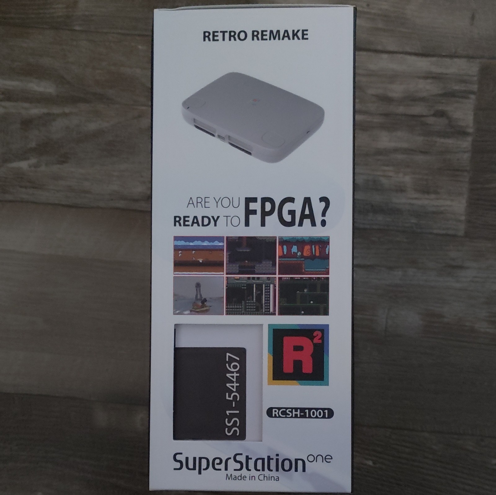 Retro Remake SuperStation One Founders Edition With SuperDock (TransparentBlue)