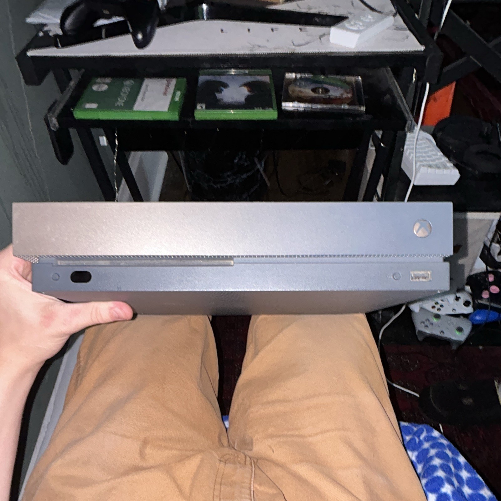 Microsoft Xbox One X 750GB Gray Home Console 4K UHD Blu-Ray Compatible