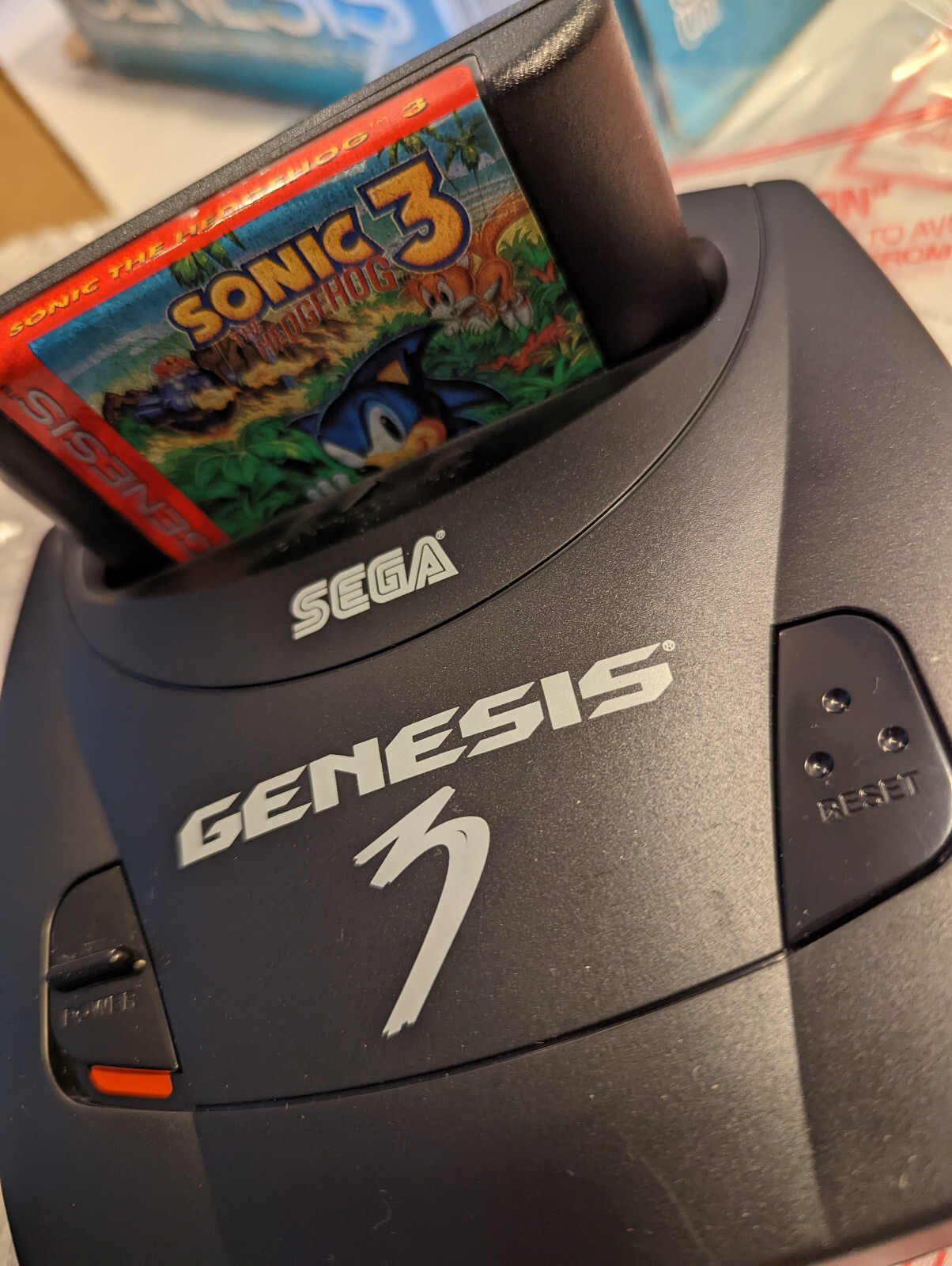 SEGA Genesis 3 Core System console model 3 Open Box LN Complete CiB READ