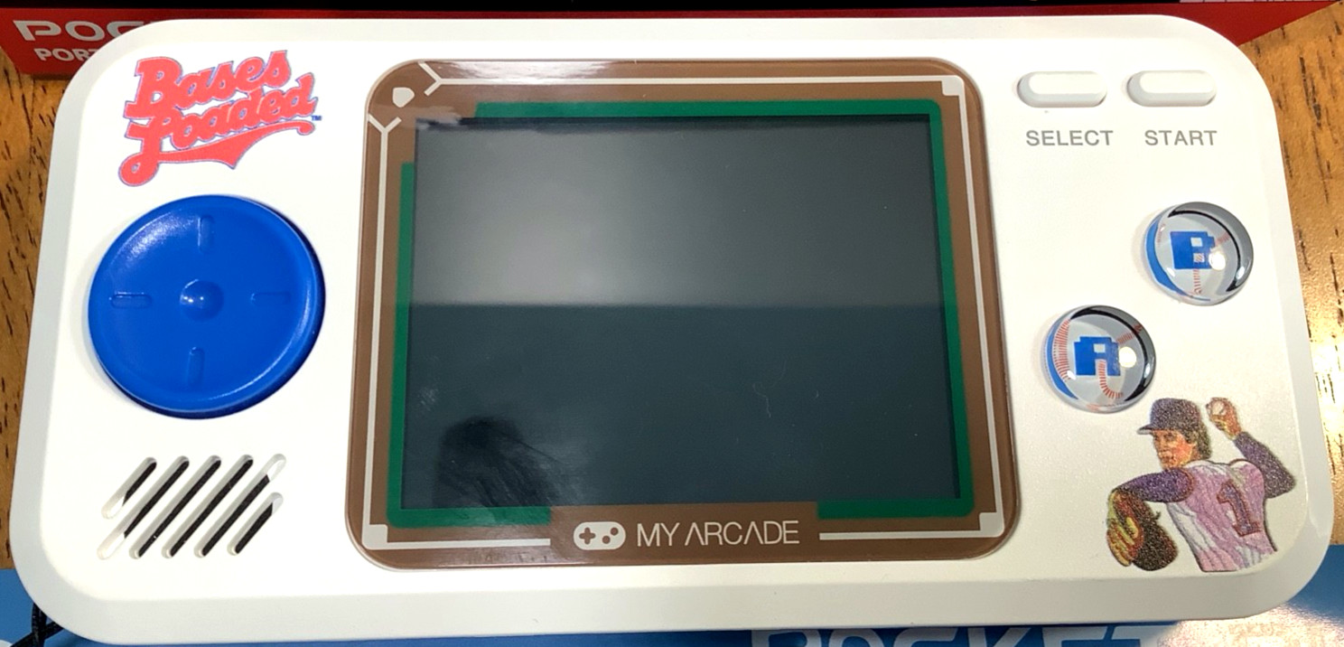 Bases Loaded Pocket Player 7 Games My Arcade Portable Gaming System Works