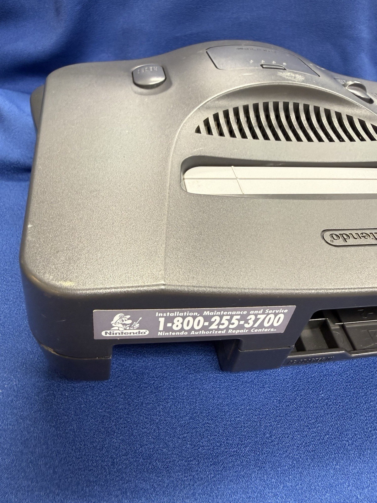Nintendo 64 Black Console with Controller and Rush 2 Game ~ TESTED and WORKING!