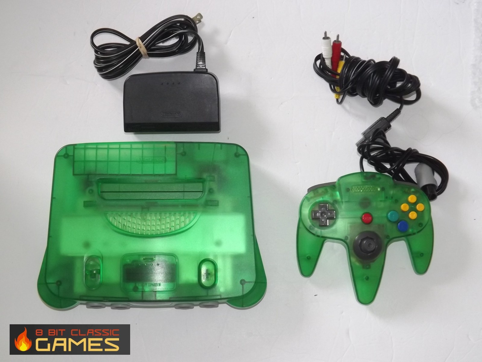 Jungle Green Nintendo 64 System Bundle – FAST SHIPPING! 625A