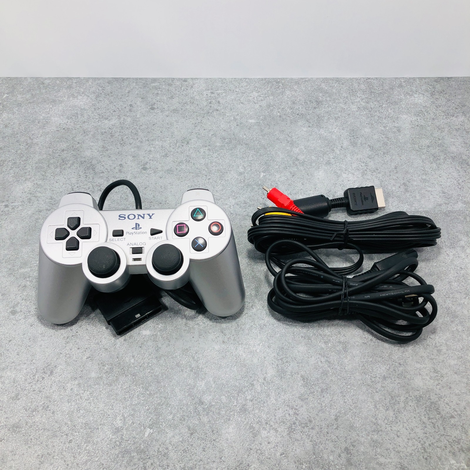 [Ex+5] Sony PS2 / Playstation PS 2 SCPH 39000 Silver Console NTSC-J Japan 06-37