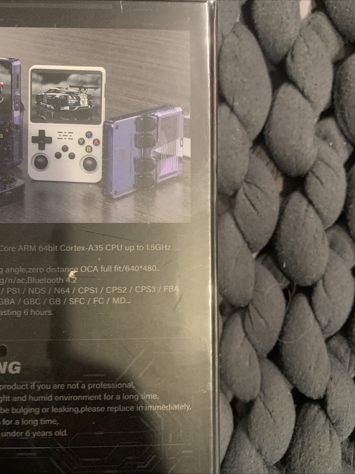 64 GB R36S Handheld Video Game Console 3.5 Inch IPS Screen, 20000+ Video Games