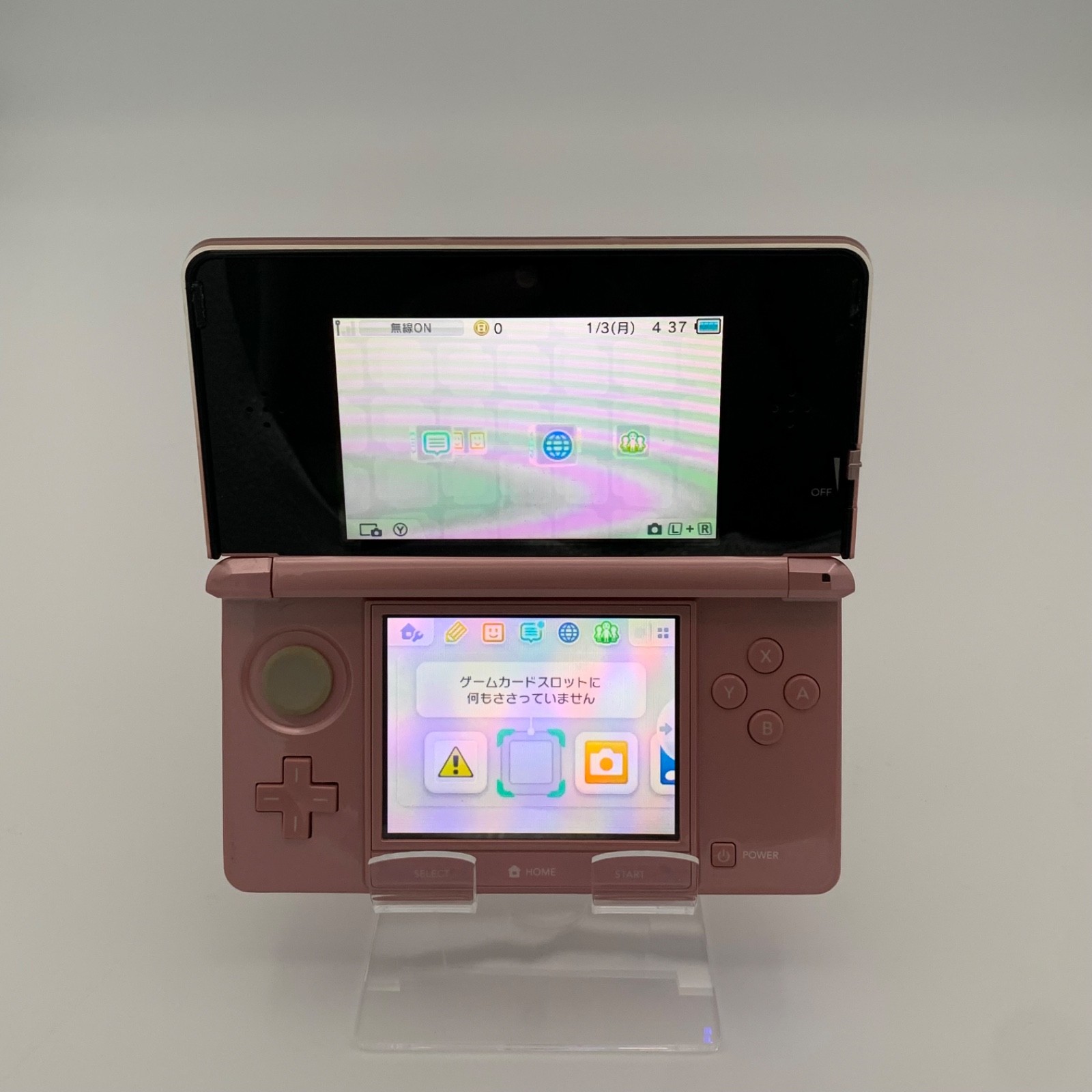 NINTENDO 3DS PINK CTR-001 JPN: TESTED / WORKING / REGION LOCKED