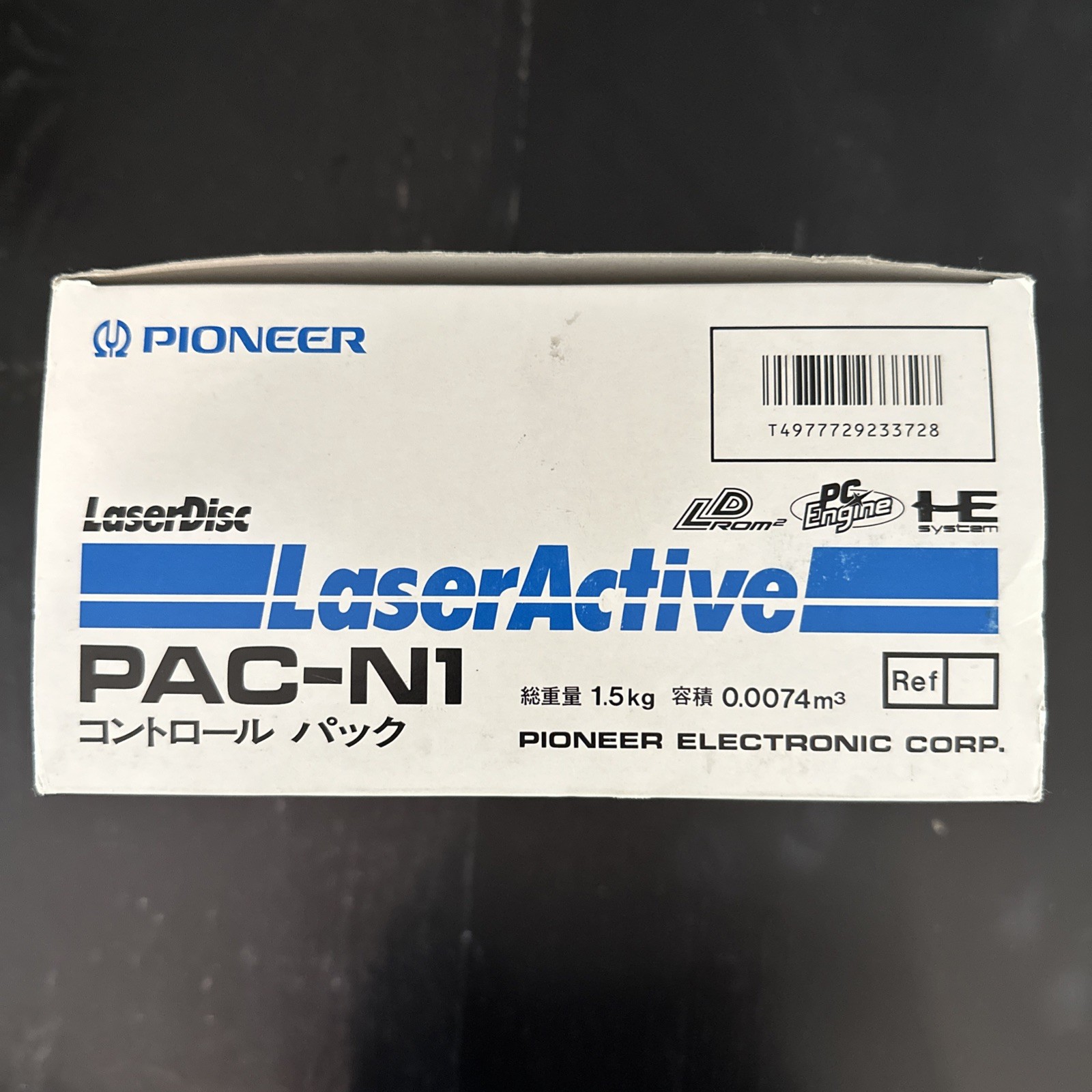 Pioneer Laser Active PAC-N1 PC Engine PC Engine Duo, Recapped, Tested, READ!