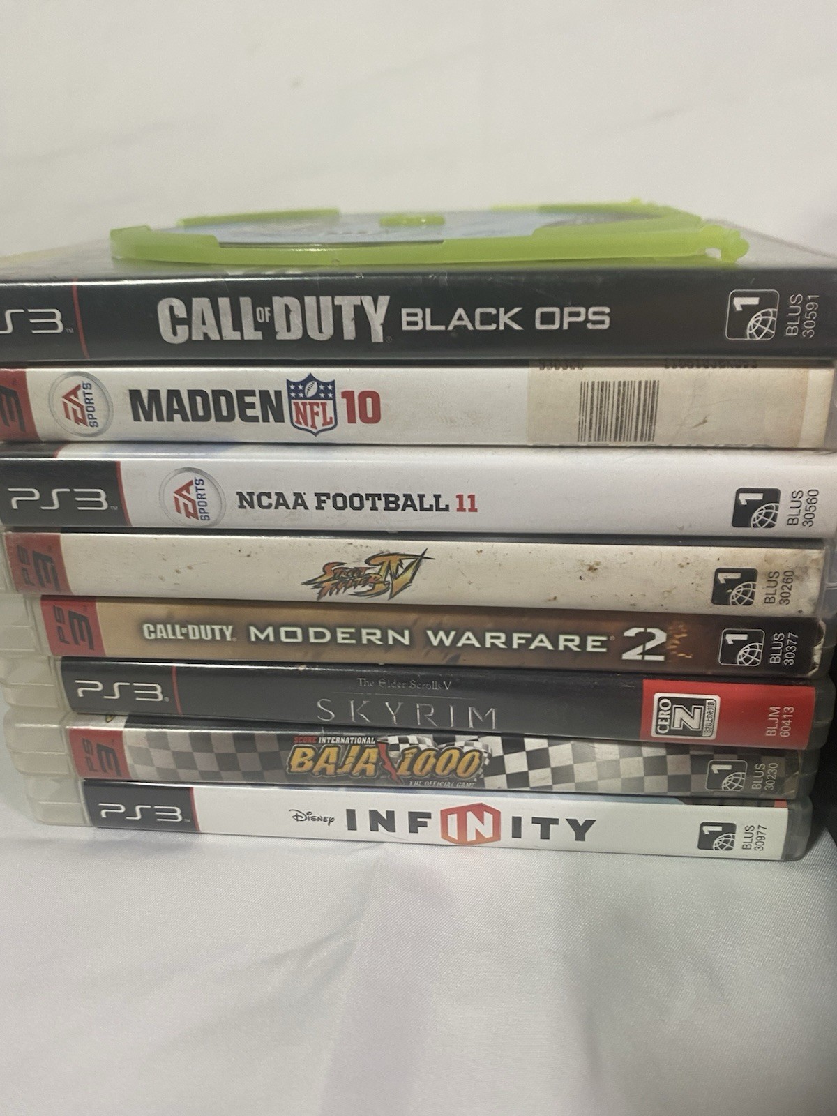Sony PlayStation 3 PS3 Slim Console Bundle W/Controller & 9 Games Tested