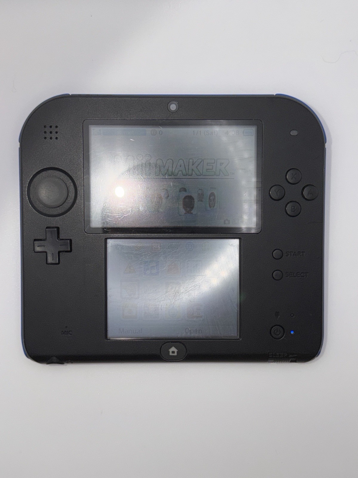 Nintendo 2DS Launch Edition Blue and Black Handheld System – Black/Blue