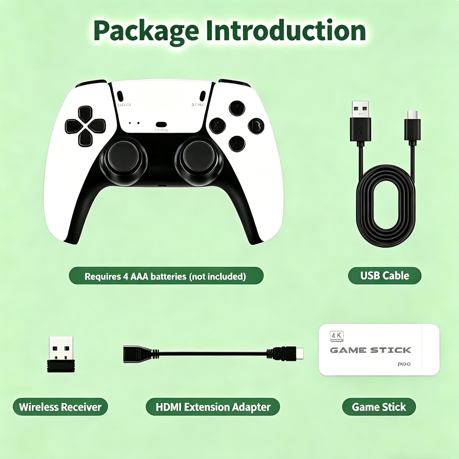 Retro Gaming Console – 20000 Classic Games, 23 Emulators, 4K HDMI, Wireless Cont