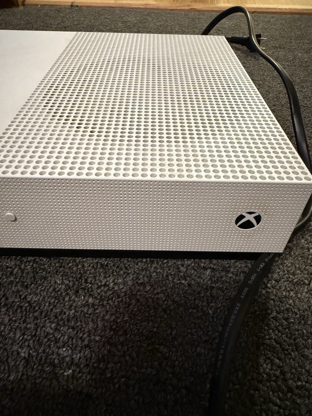 Xbox One S 2TB Console 1681 White, Shock Blue Controller, Power, HDMI, TESTED!