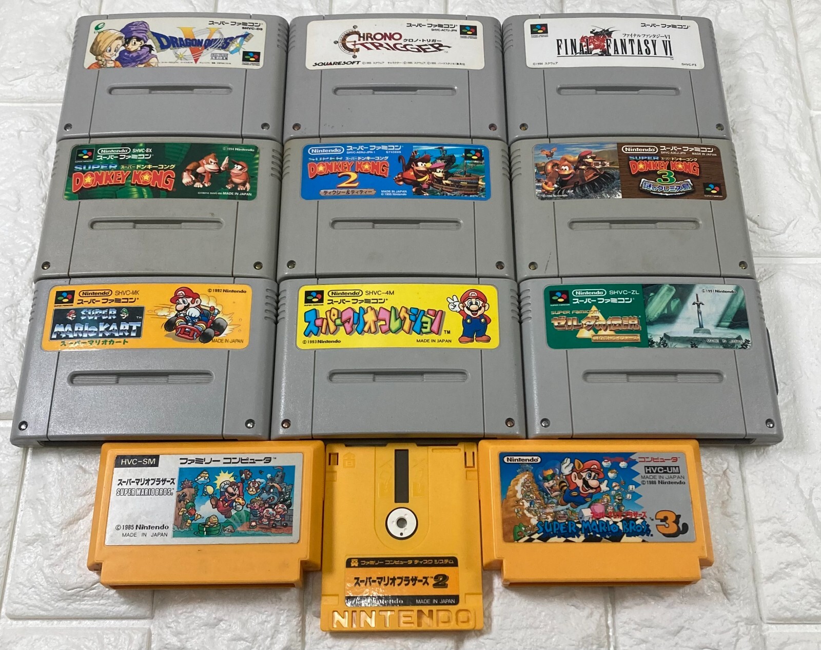 Famicom Disk system New belt Super famicom console set Main unit unmodified JP