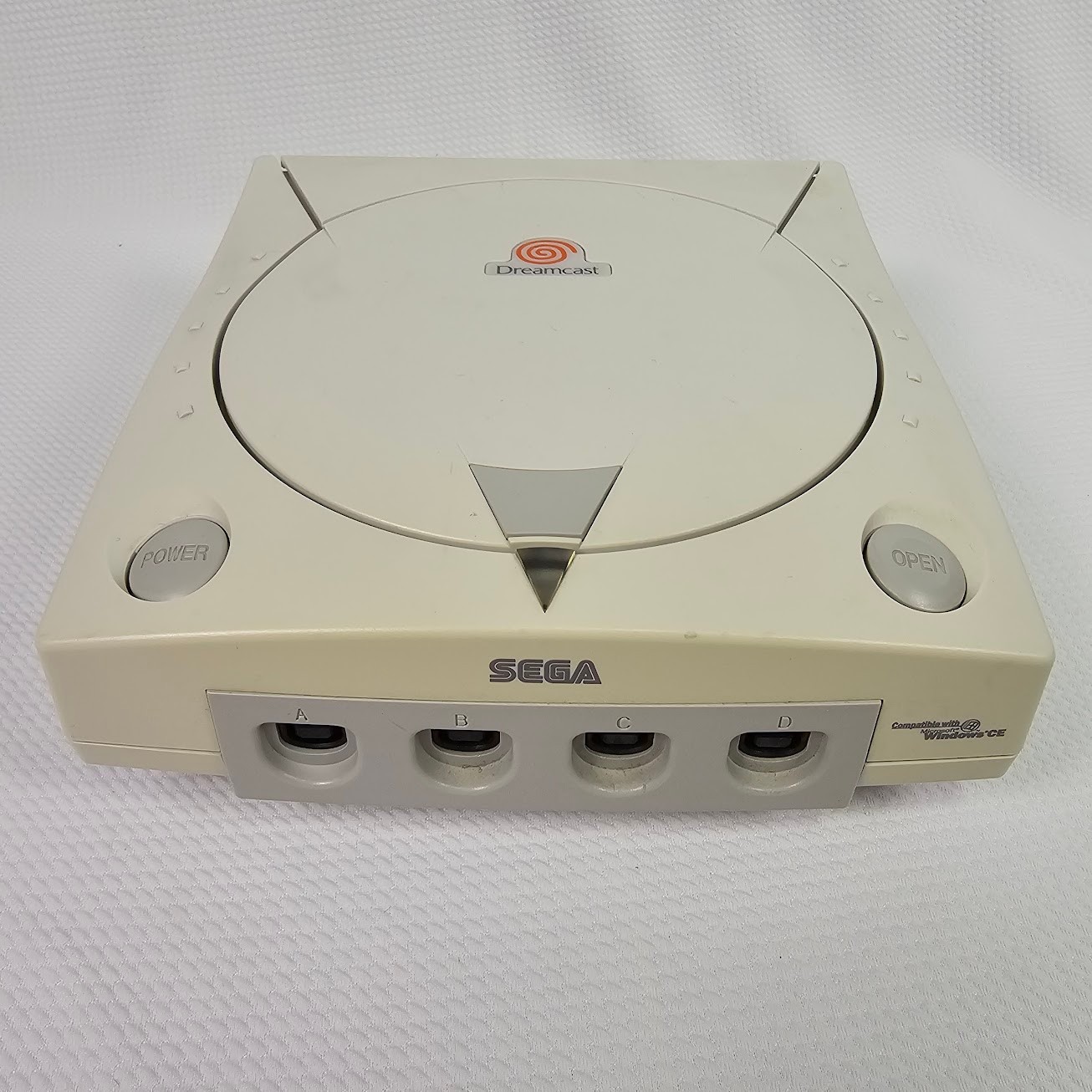 Sega Dreamcast HKT-3020 WHITE 2000 NTSC-U Video Game Console w/ Controller
