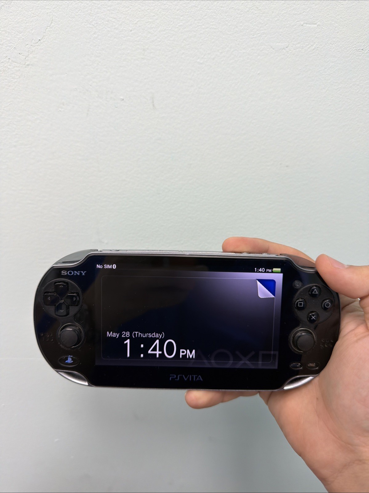 Sony PS Vita PCH-1001 Black Console with Charger & Case