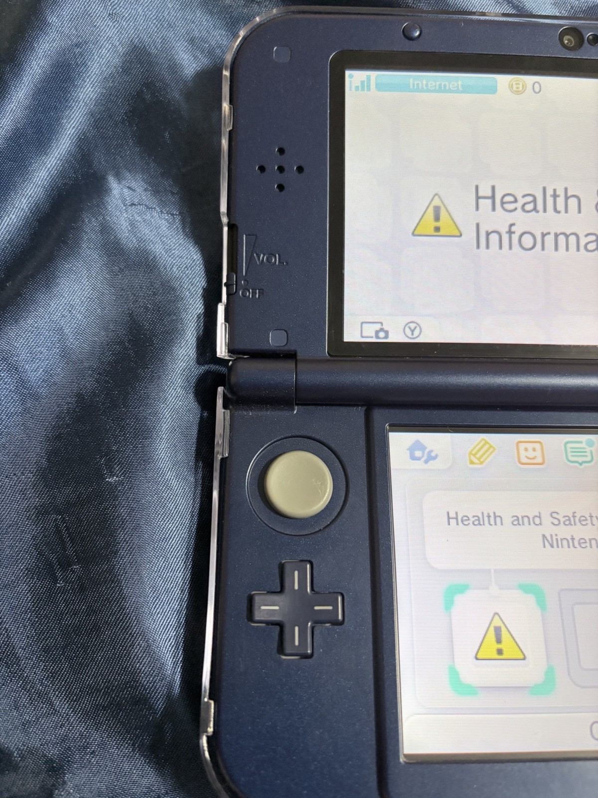 Nintendo 3DS XL Galaxy Edition Handheld Console System Purple with Charger