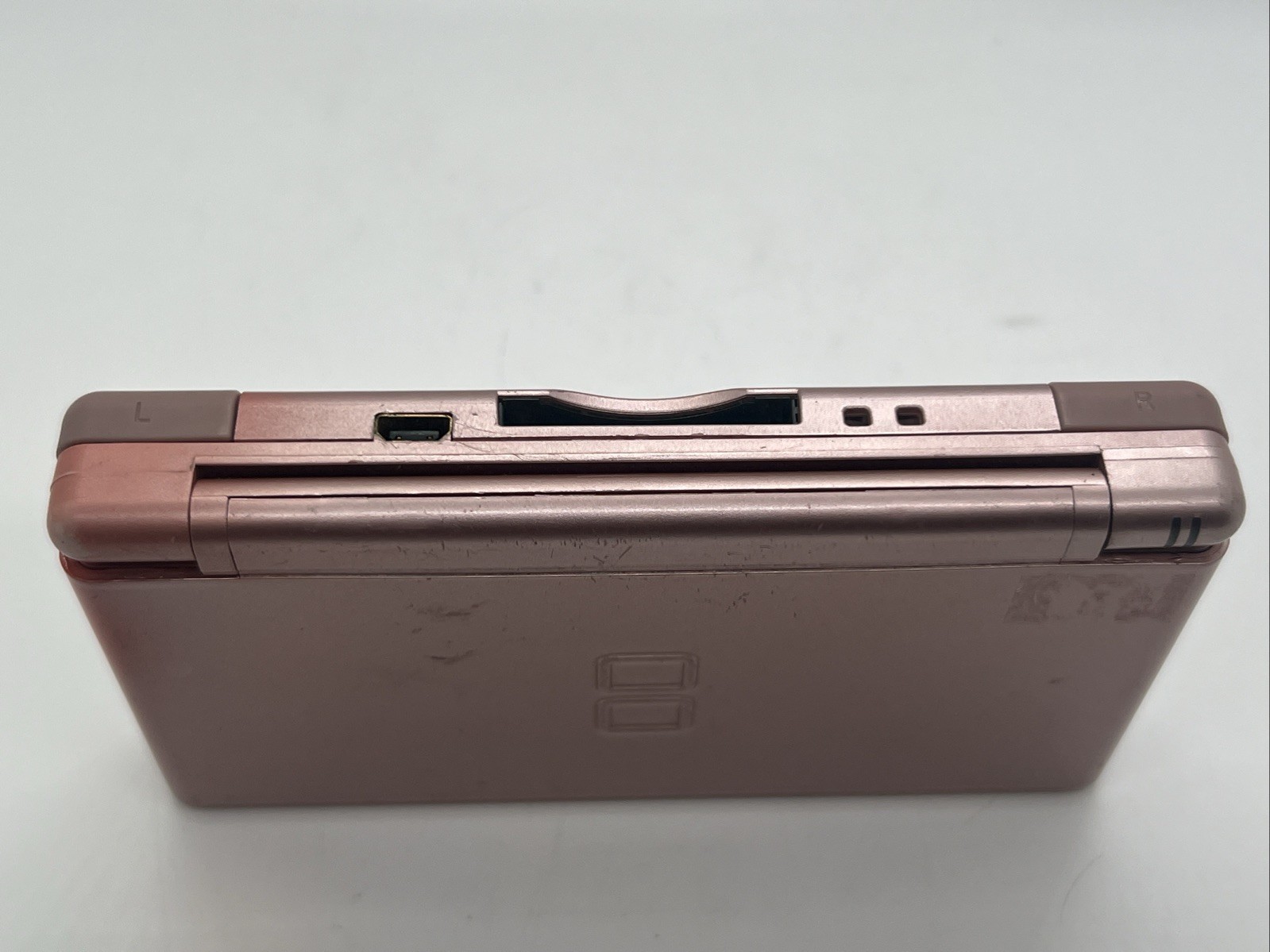 Nintendo DS Lite Pink Metallic Rose Handheld Console Model USG-001. FAST SHIP