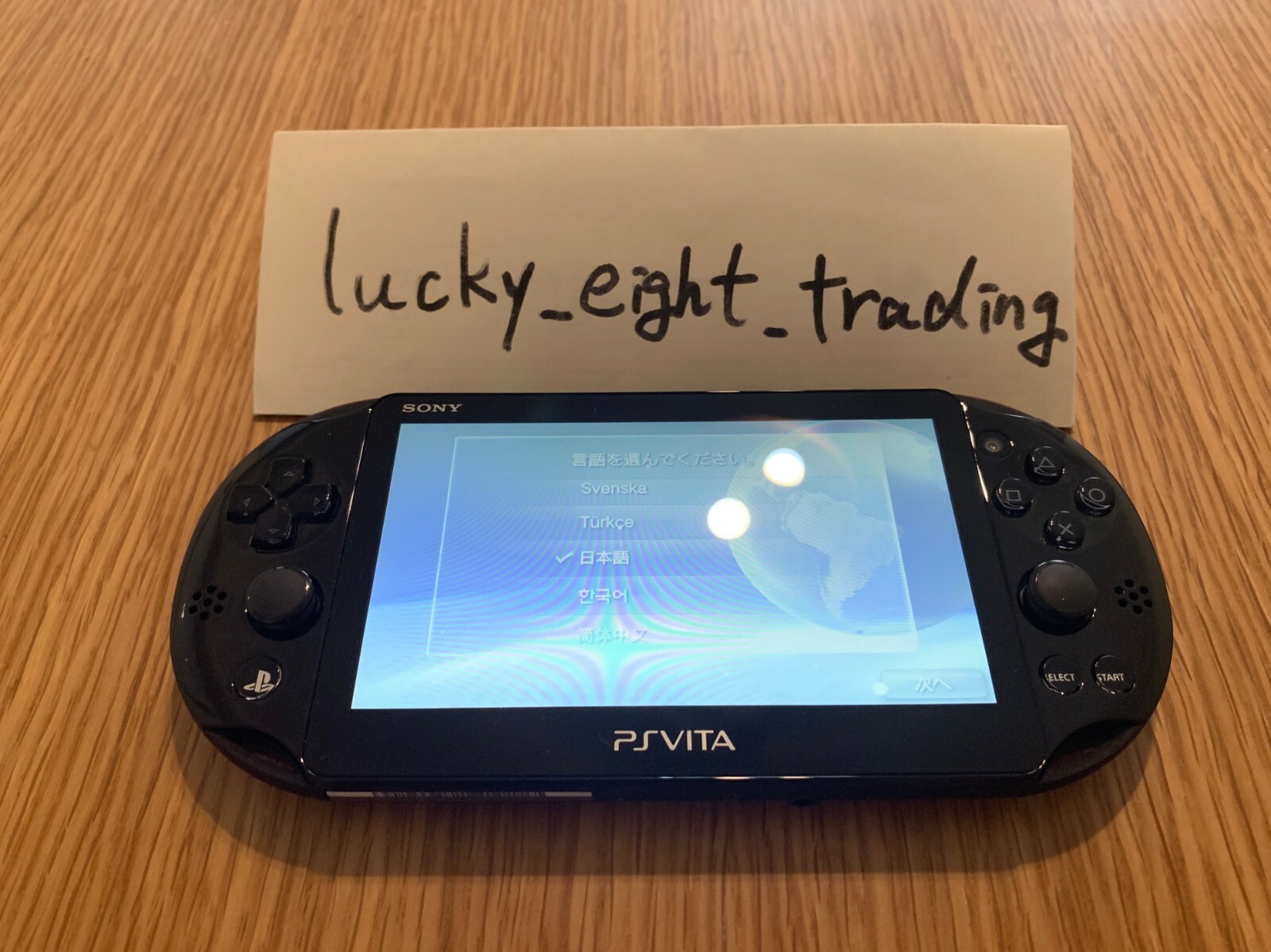 PS Vita Black PCH 2000 ZA11 Console Charger PSV Slim [CC]