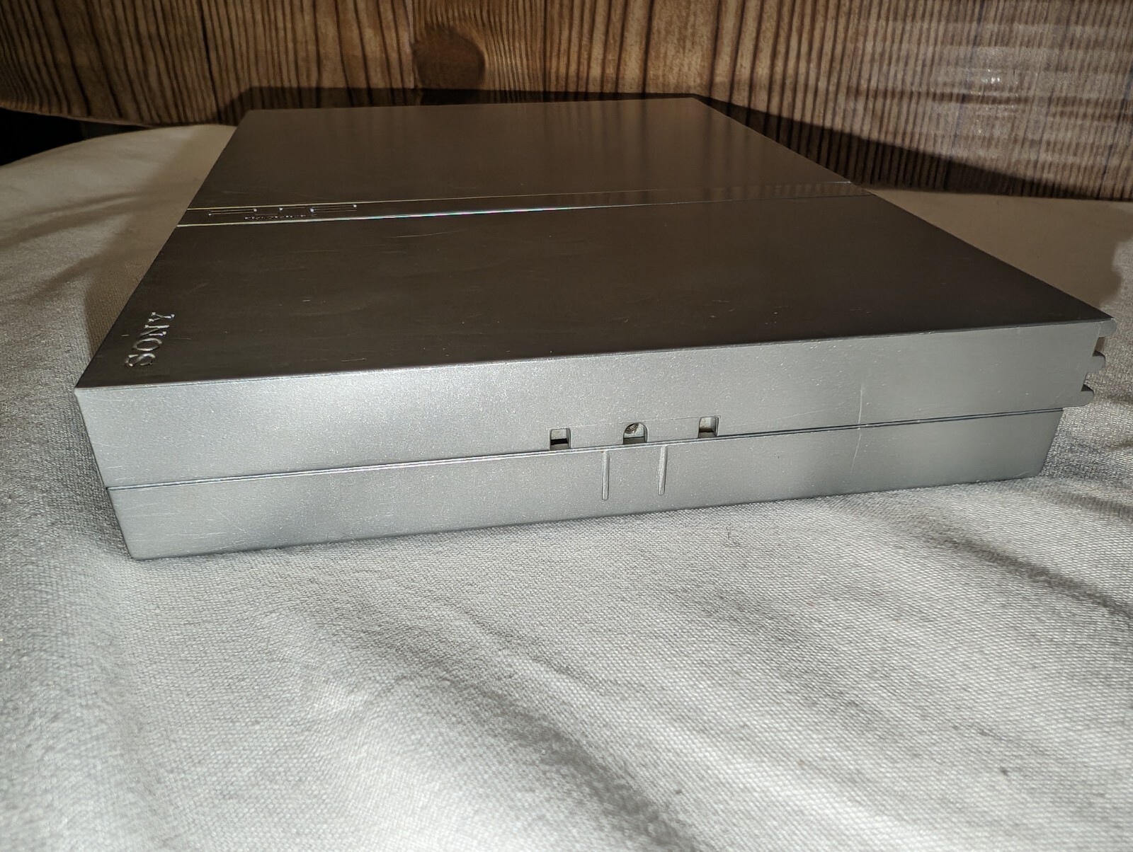 Sony PlayStation 2 PS2 Silver Slim System Console SCPH-77001 W/ Games WORKS