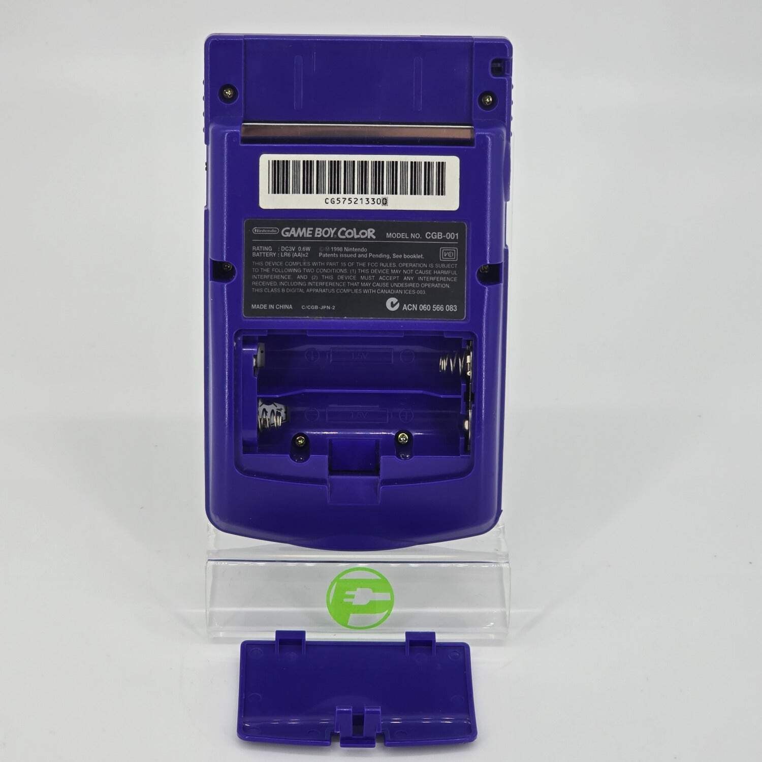 Nintendo Game Boy Color Handheld Game Console Only CGB-001 Grape