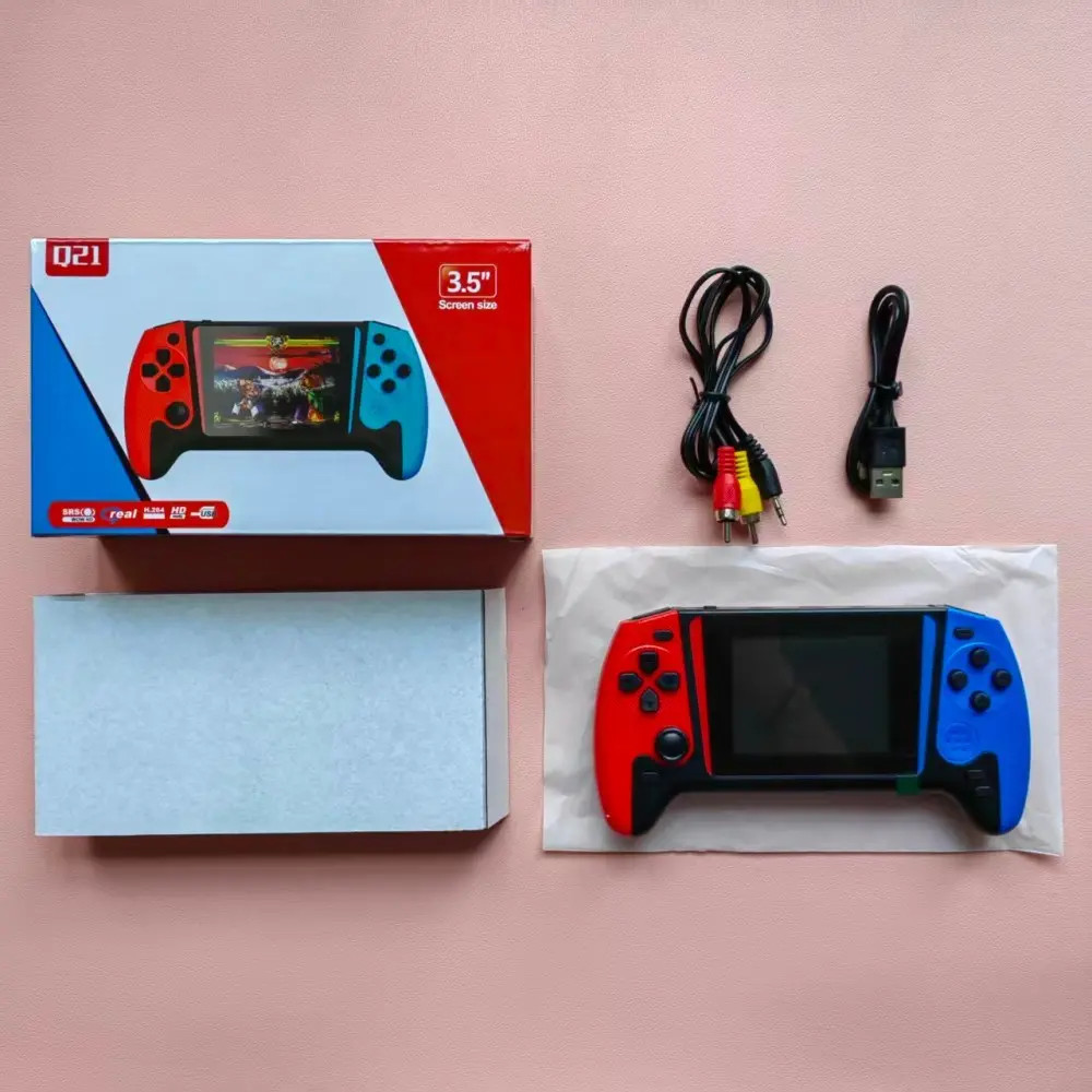 Retro Handheld Game Console 3.5in 500 Games Wireless Controller TV