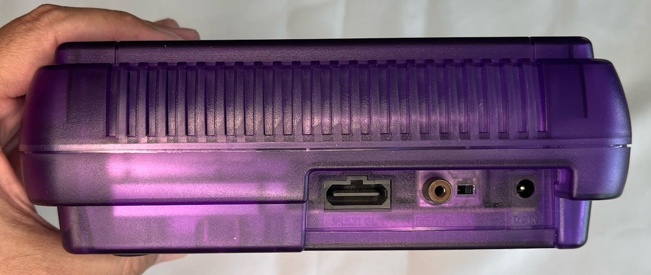 Nintendo Super Famicom Super Nintendo New Transparent Purple Shell Region Free
