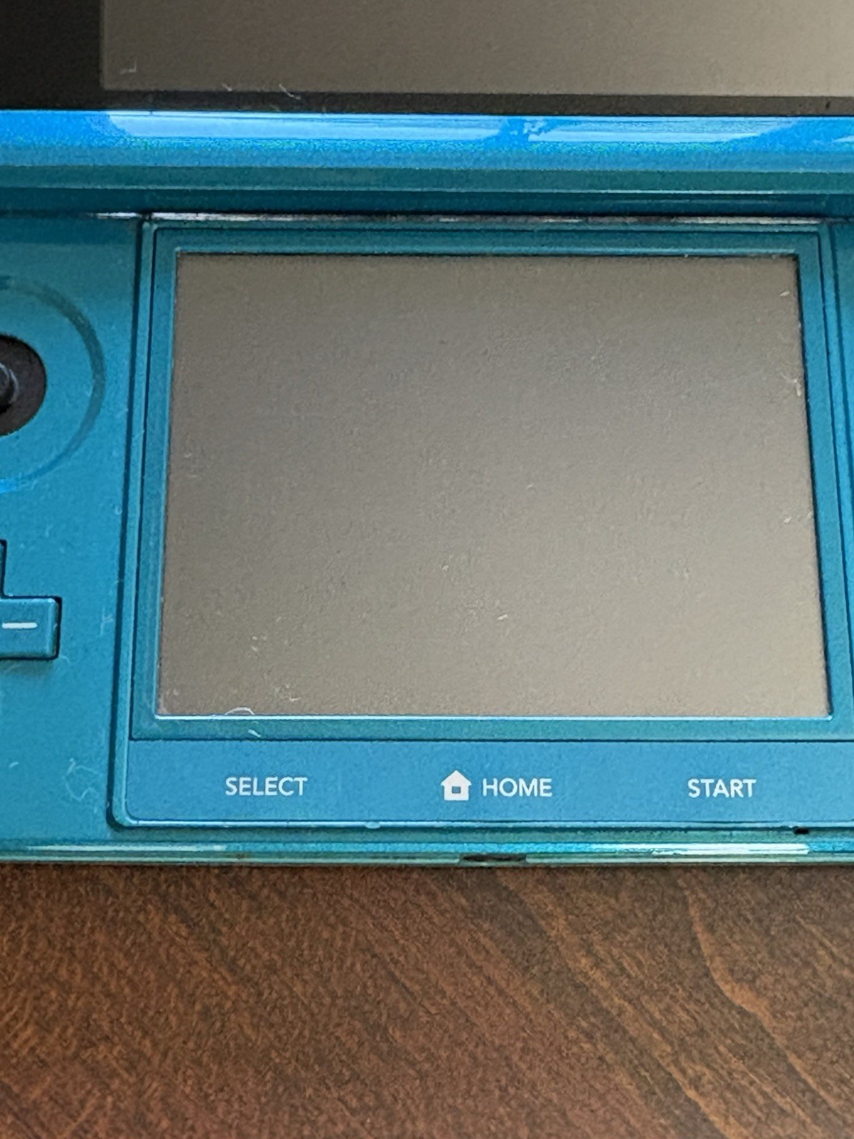 Nintendo 3DS Aqua Blue Handheld Console System CTR-001 Tested Heavy Wear/Scratch