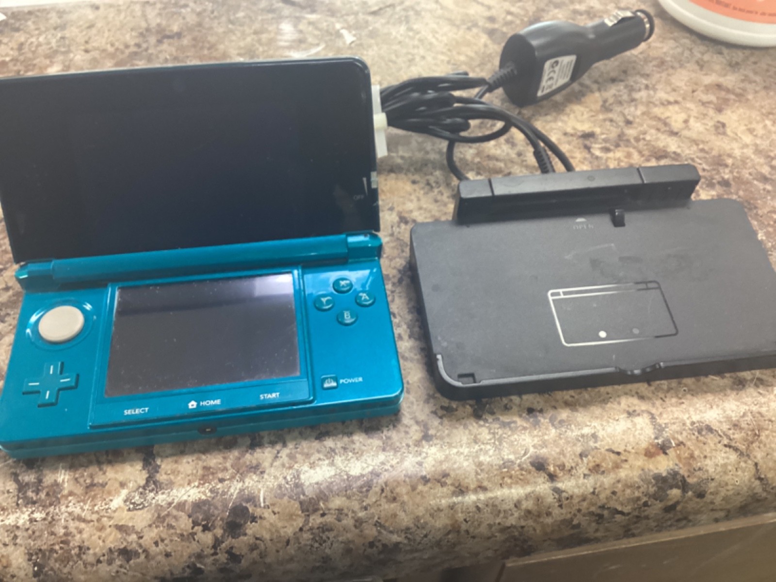 NINTENDO 3DS AQUA BLUE CTR-001: TESTED / WORKING