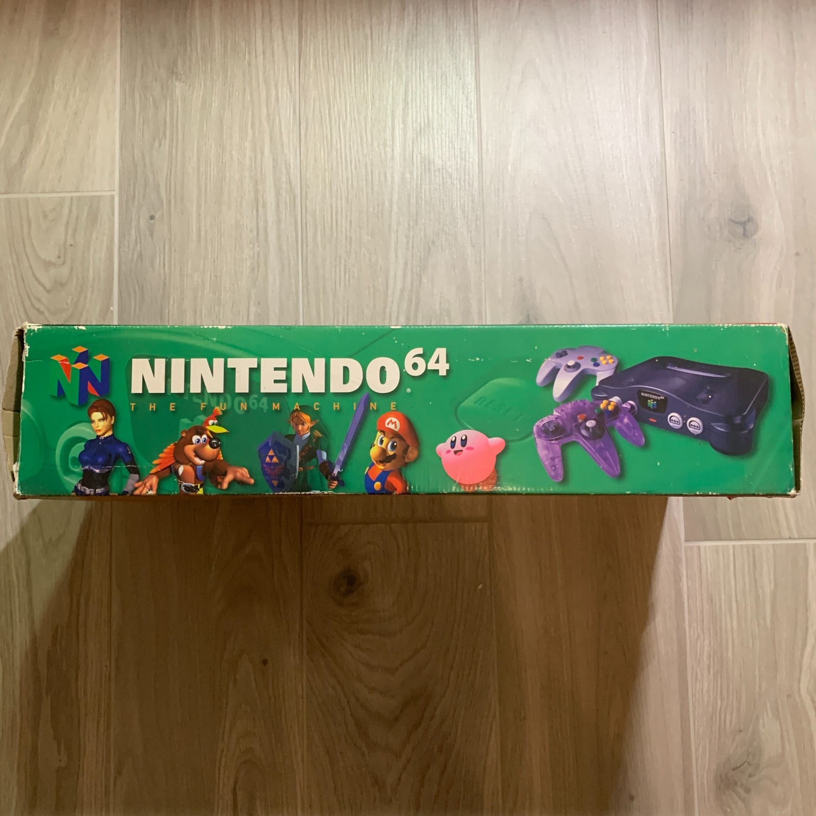 Read – Nintendo 64 N64 Console CIB No Inserts W/ Atomic Purple Controller Tested