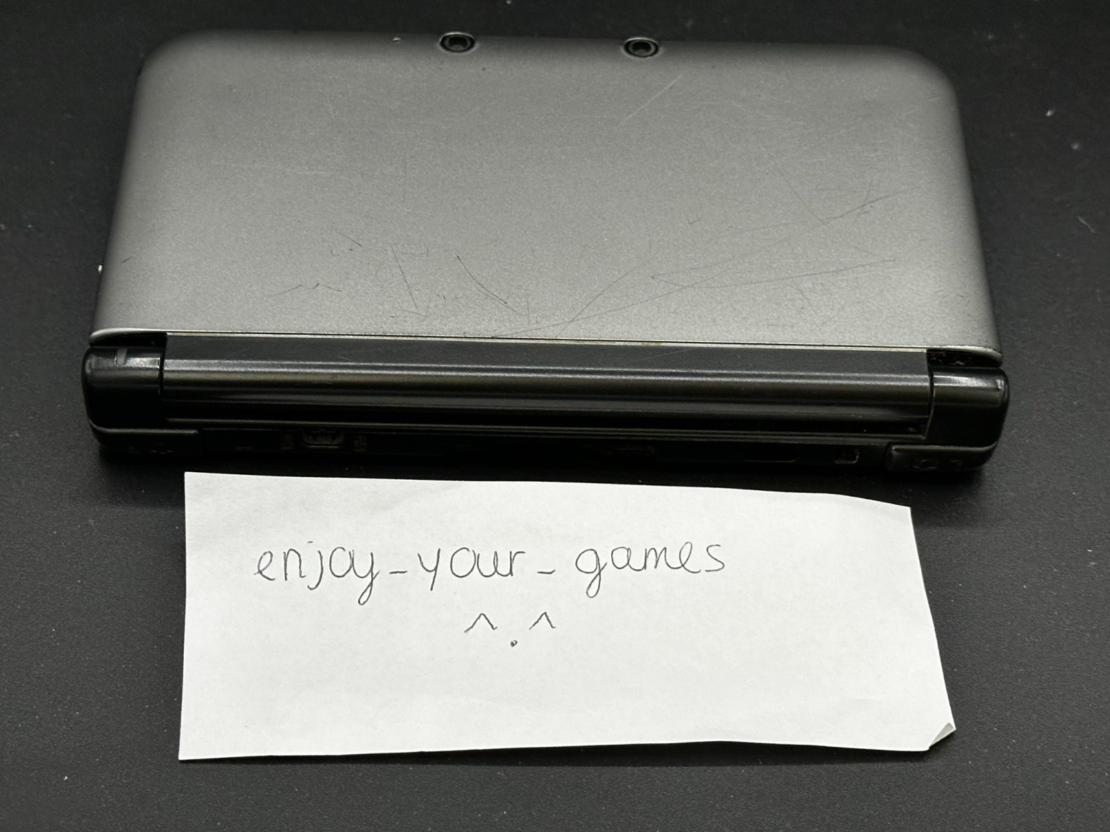Nintendo 3DS XL LL Silver/Black | English | Charger | US Seller – SHIP IN 1-DAY