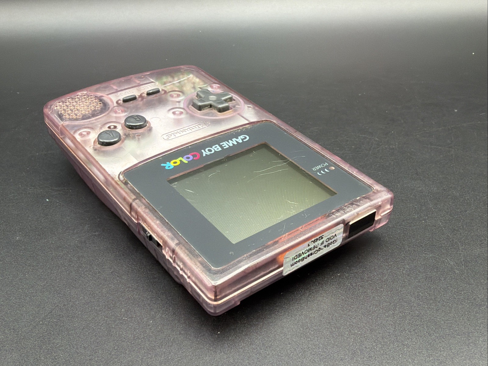 Nintendo Game Boy Color Handheld System – Atomic Purple tested works
