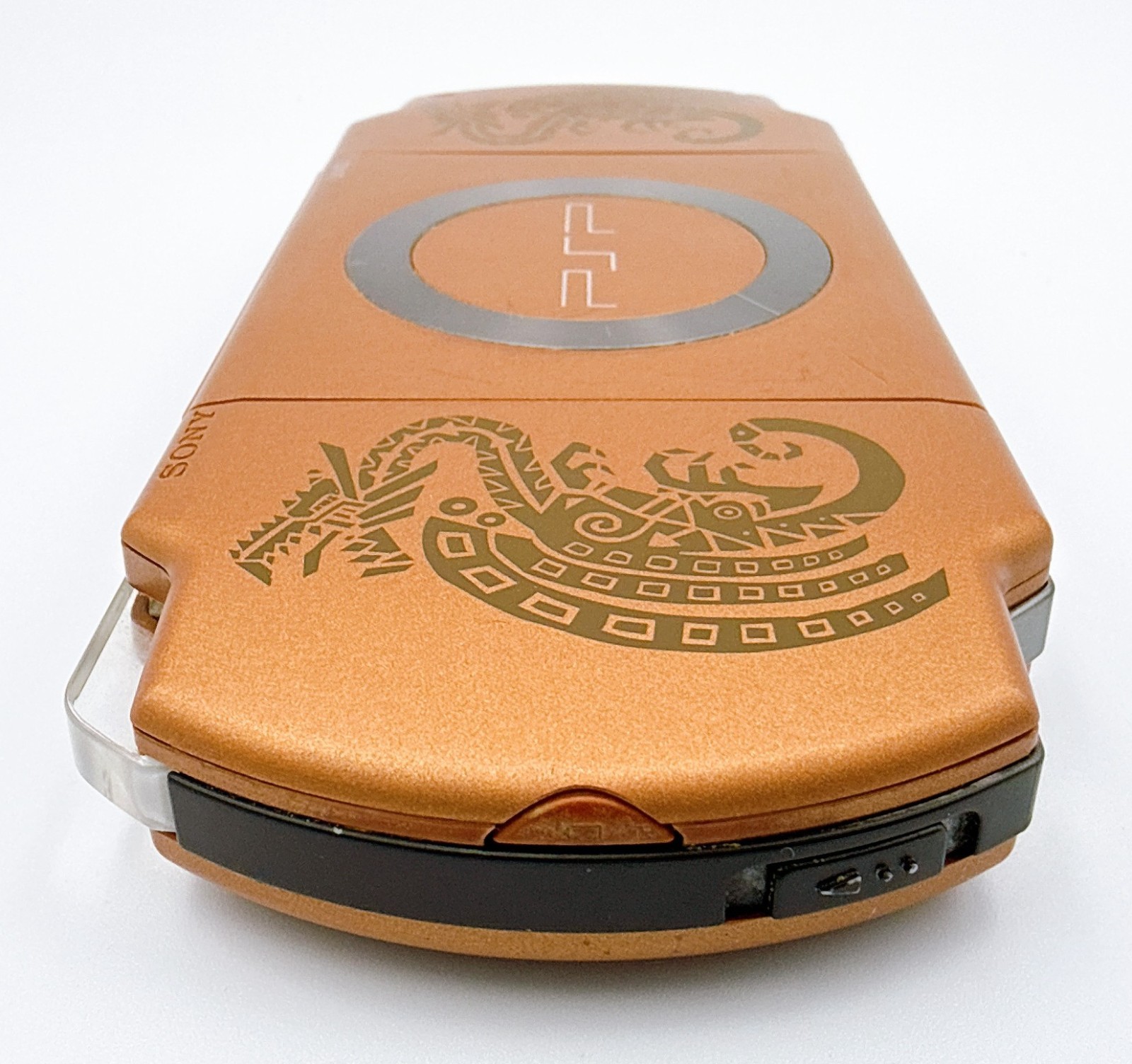 Sony PSP-2000 Monster Hunter Bronze Limited Edition Console Rare – Very Good