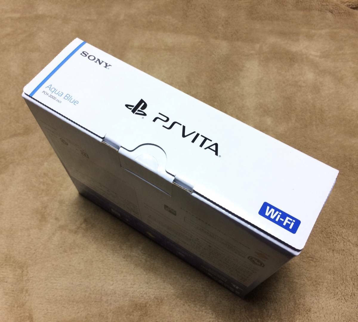 【Unused】SONY PlayStation Vita Wi-Fi Console PCH-2000 ZA23 Aqua Blue F/S JP