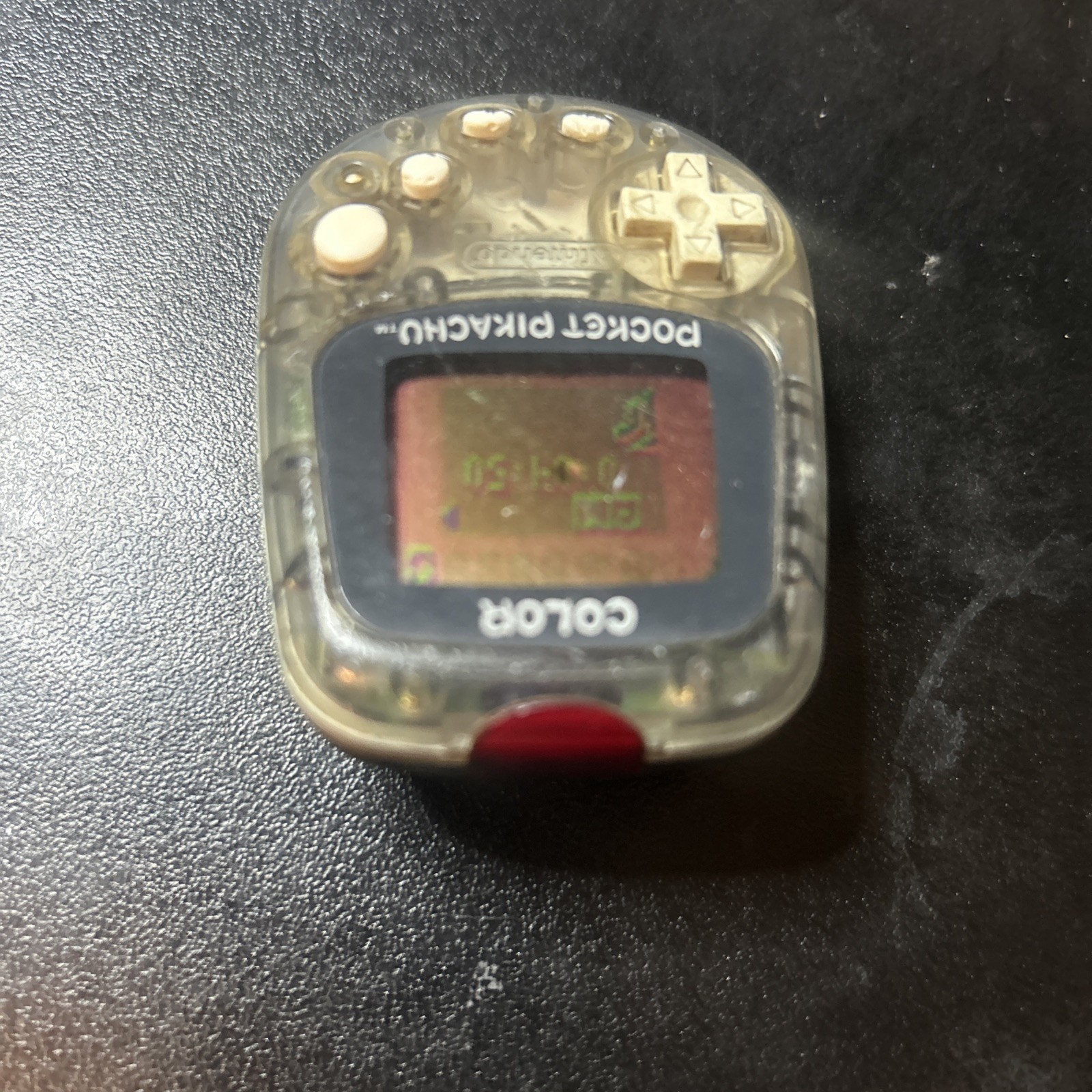 Pocket Pikachu Color MPG-002 Pokemon Pedometer Clock *read*
