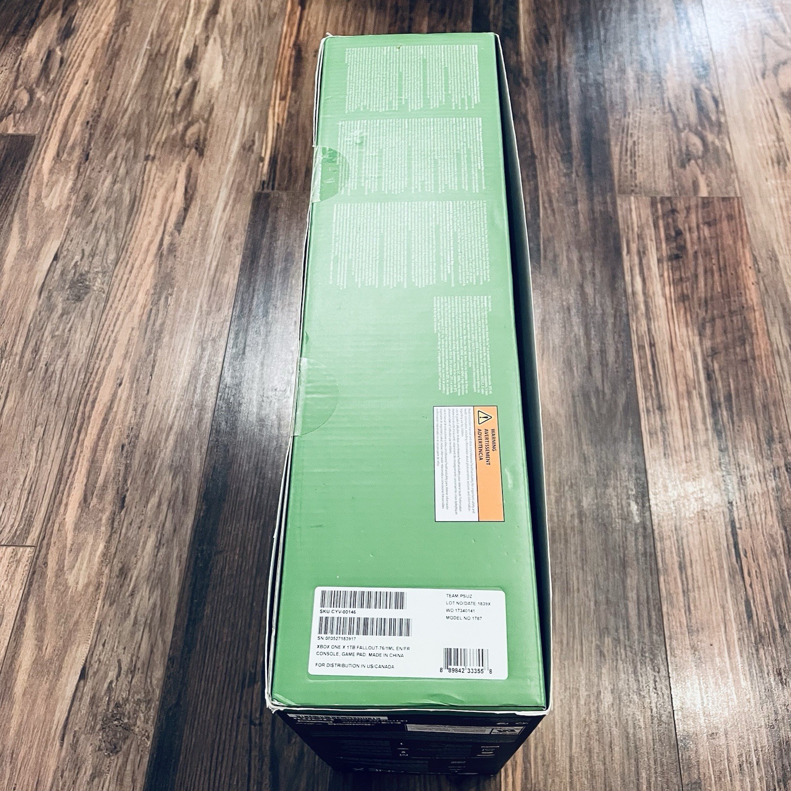 SEALED Microsoft Xbox One X 1TB Console Fallout 76 Bundle – Black (CYV-00146)