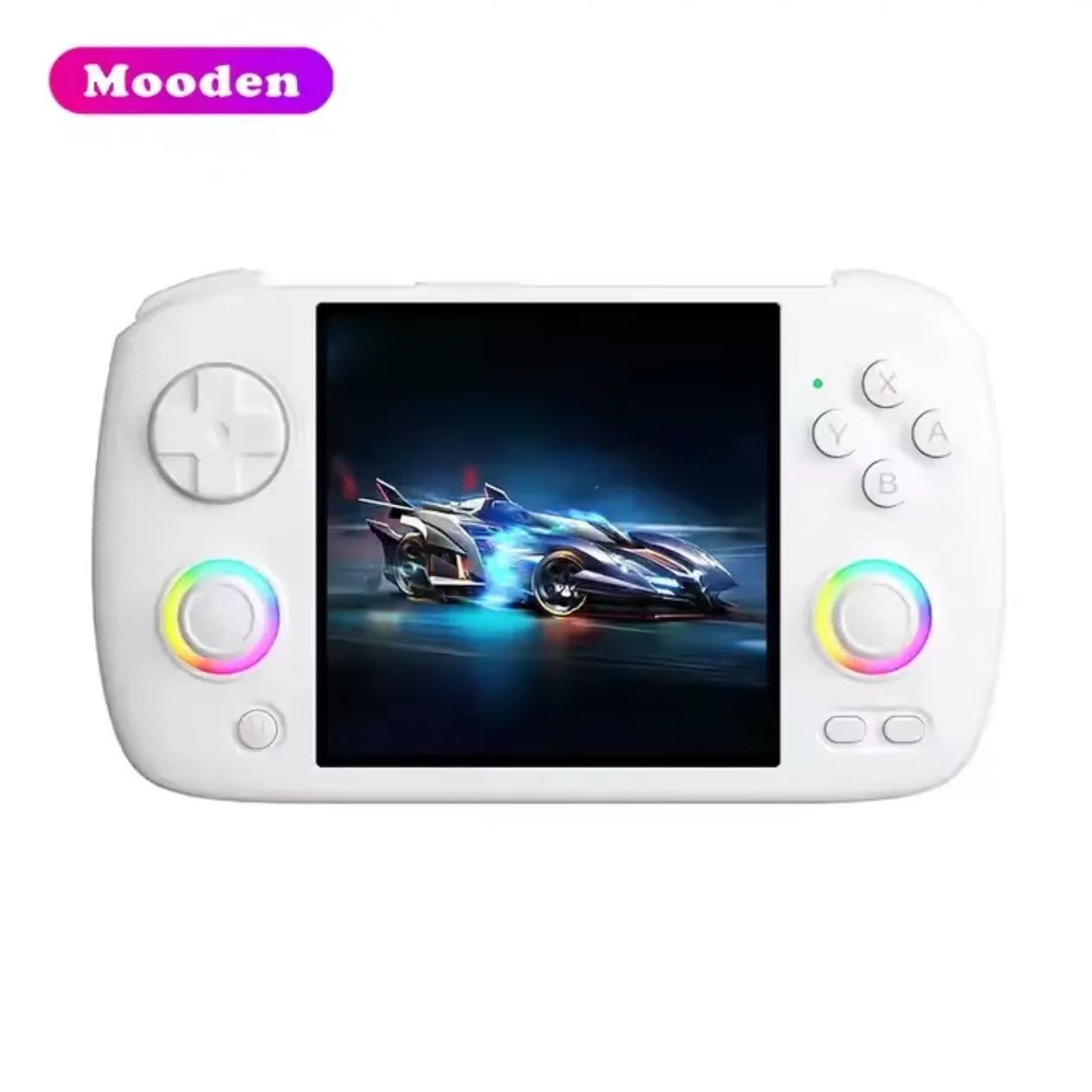 RG CubeXX Black Gray White Anbernic Handheld Game Console 3.95″ IPS Linux 64-bit