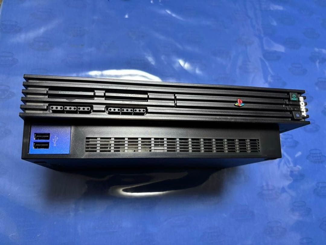 [Rare, in excellent condition] PlayStation 2 console, Midnight Black, in box