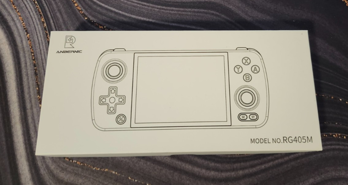 Anbernic RG405M Retro Handheld Game Console Metal Case 128G Android 12