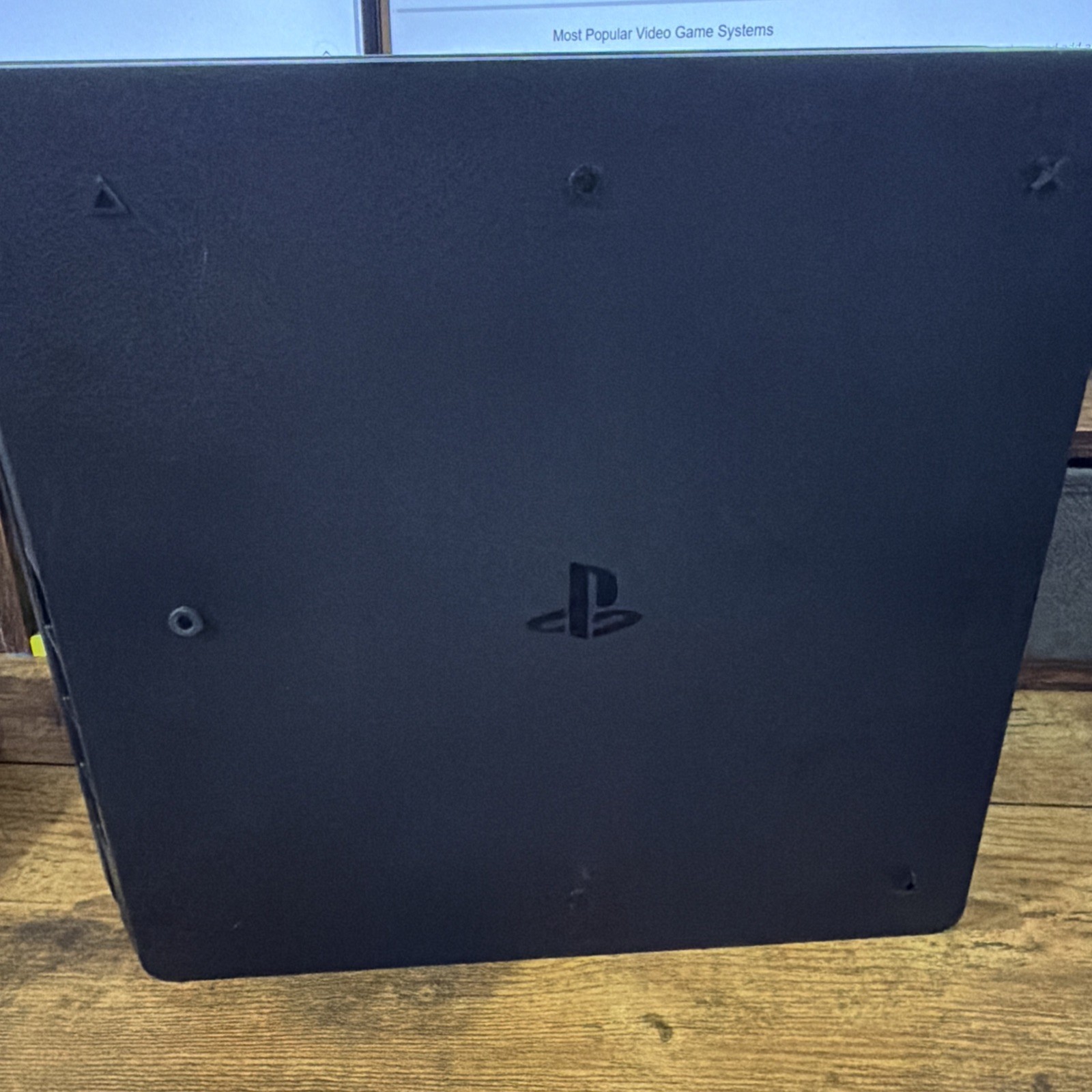 Sony PlayStation 4 Slim 1TB Console Jet Black – Works, Has Disc Drive Issue READ