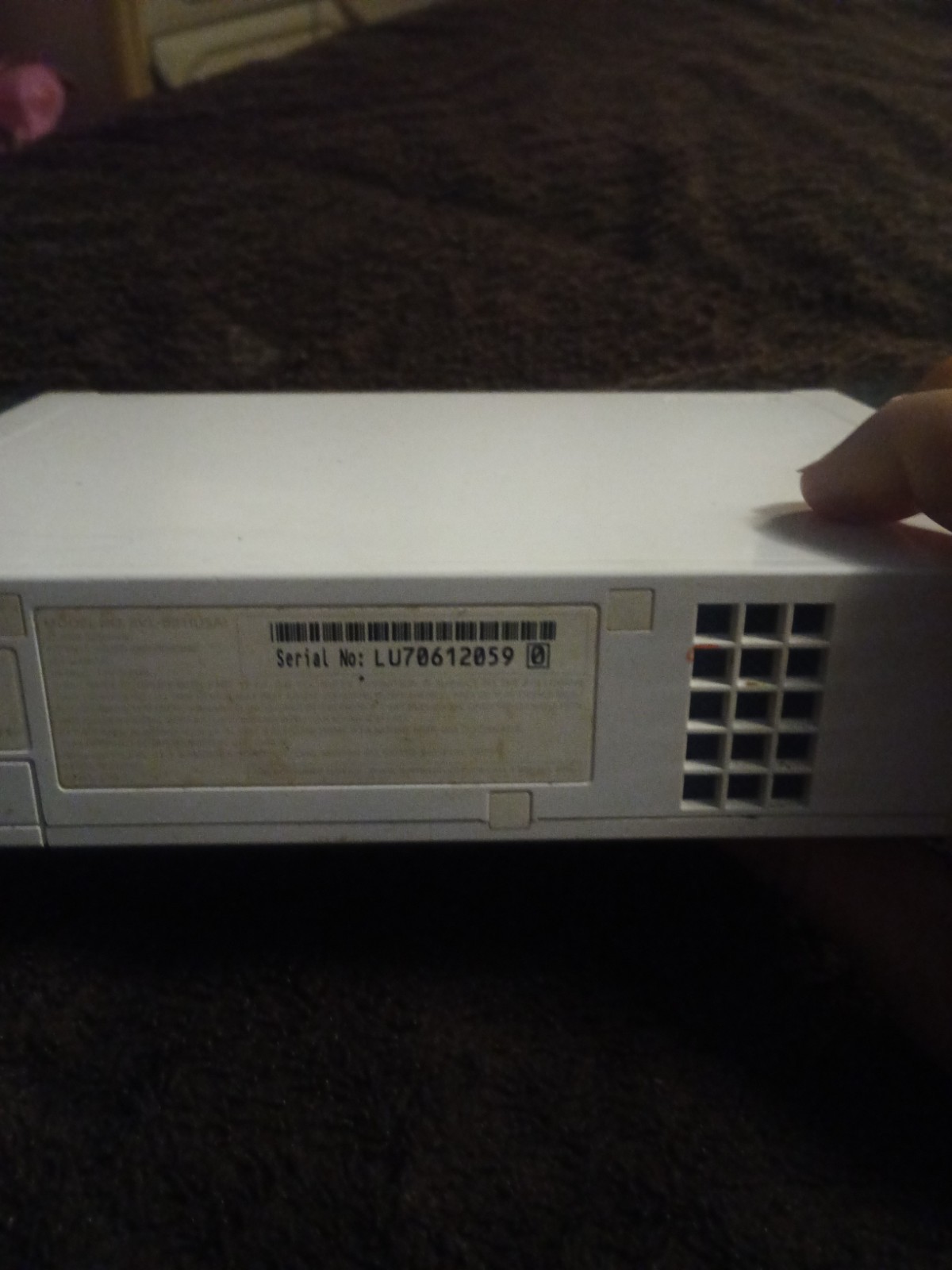 Nintendo Wii RVL-001 512 MB Home Console – White