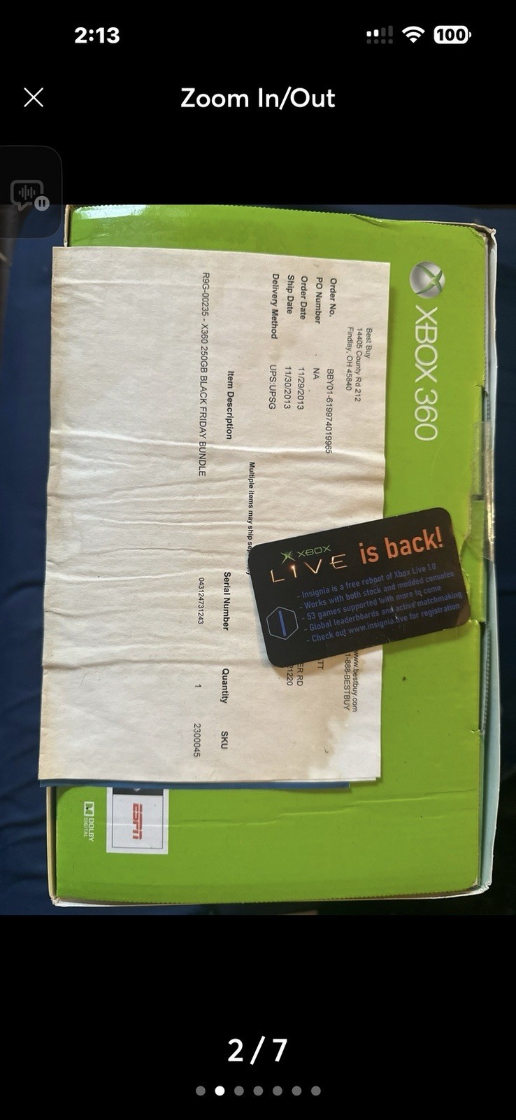 Brand new SEALED!!! Xbox 360 Launch Edition 250GB Glossy Black Console RKH-00041