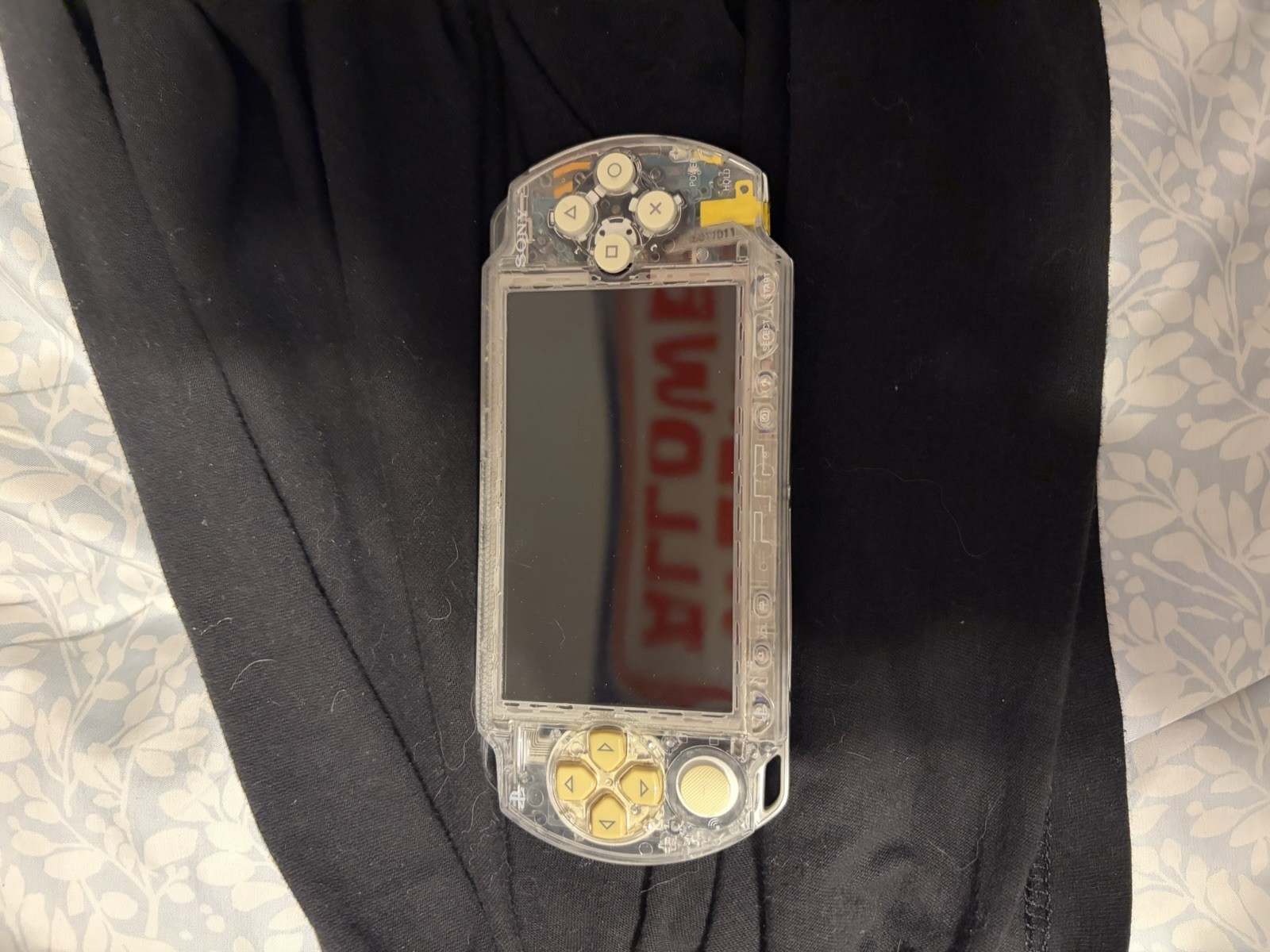 Sony PSP Clear Handheld Console Wi-Fi Capability Headphone Jack