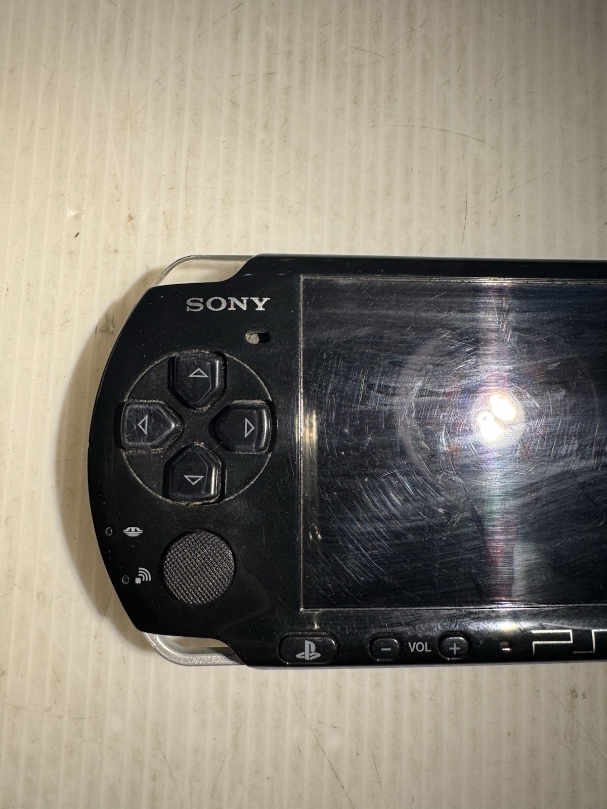 Sony Playstation Portable PSP PSP-3001 Handheld Game System Black – Fair/Poor