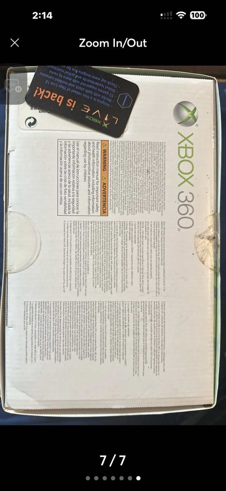 Brand new SEALED!!! Xbox 360 Launch Edition 250GB Glossy Black Console RKH-00041