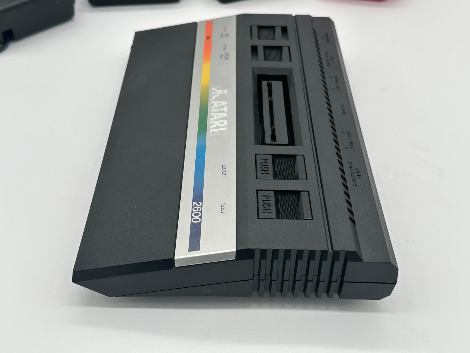 Atari 2600 Jr Junior 4-Switch Console with 4 Controllers, 11 Games and MORE!