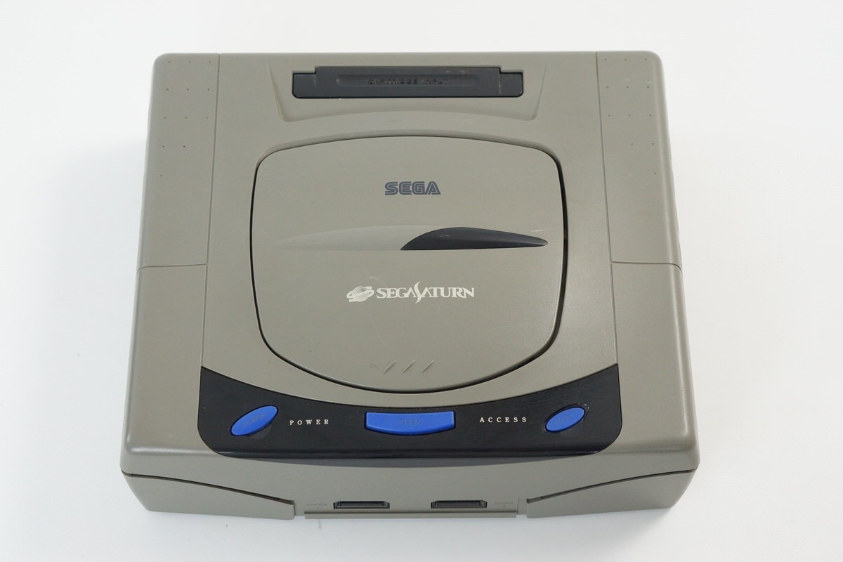 Sega Saturn GREY Console HST-3210 -21Pin Drive- Tested System NTSC-J B52085503