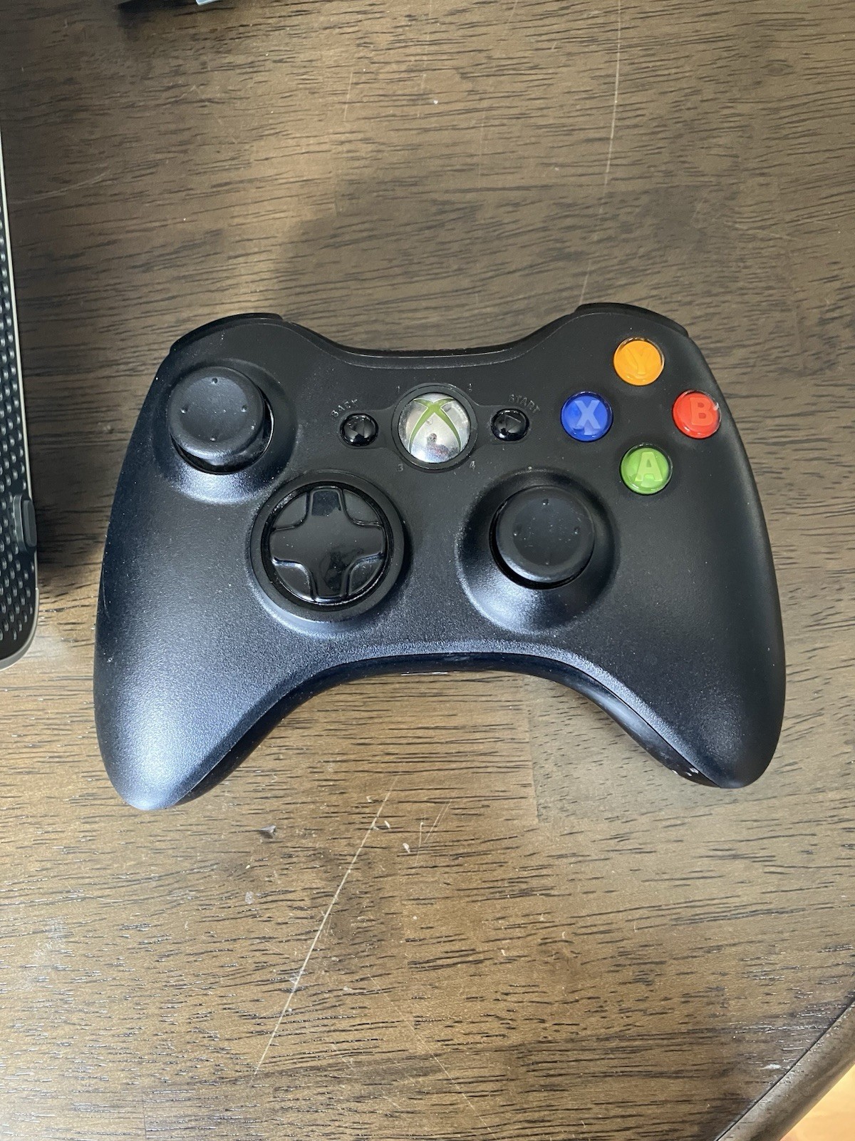 Microsoft Xbox 360 White Console With 100GB Storage Hard Drive – Tested Working