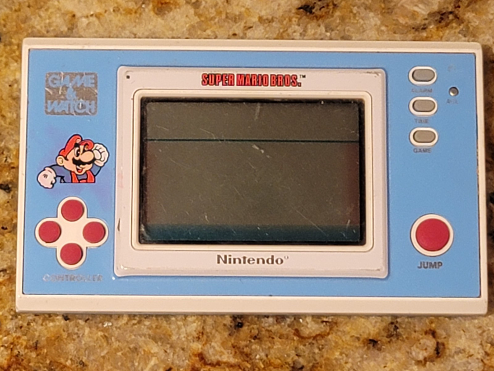 1988 Nintendo Game and Watch Super Mario Bros Console