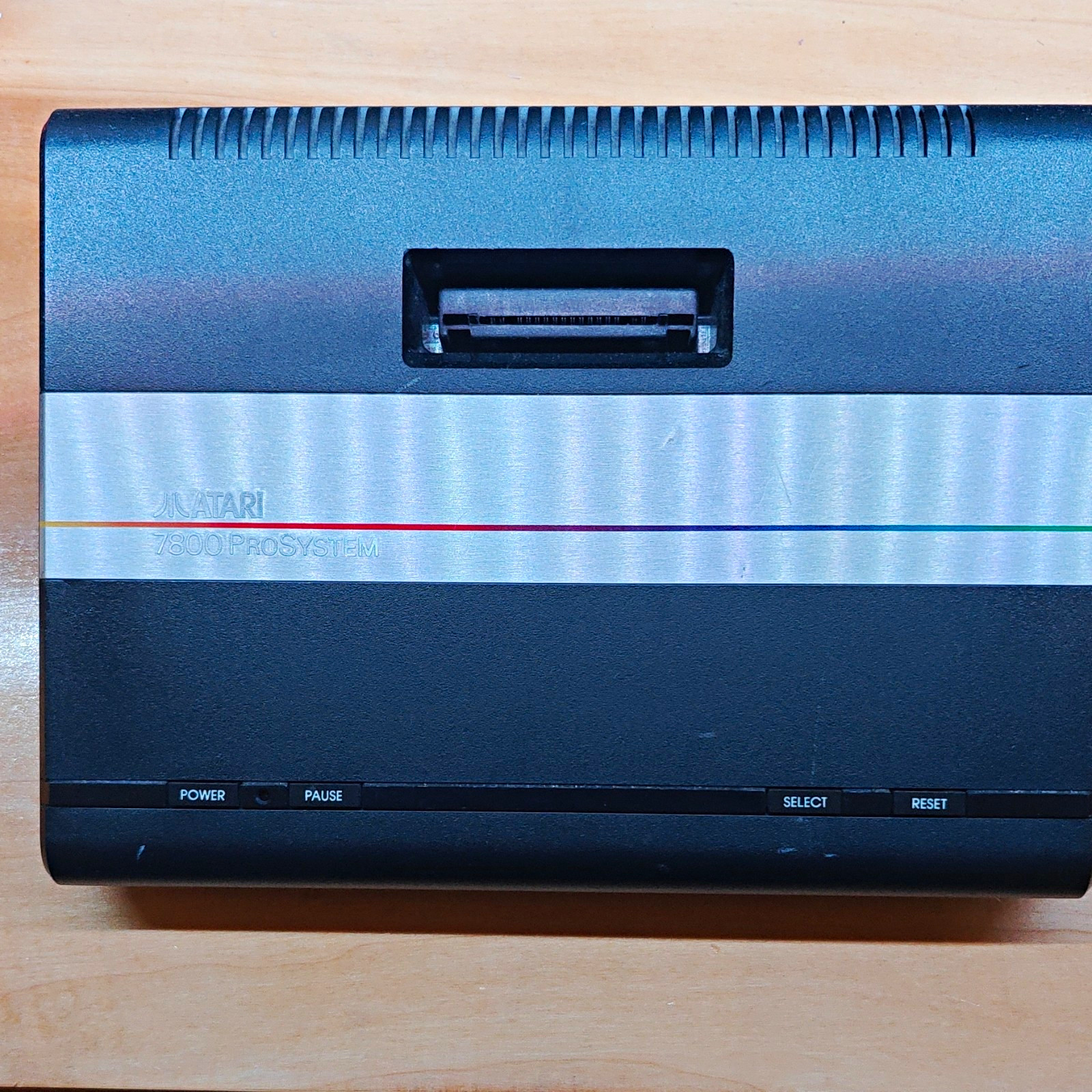 Atari 7800 Pro System Video Game Console Sold As-Is Untested – No Cords