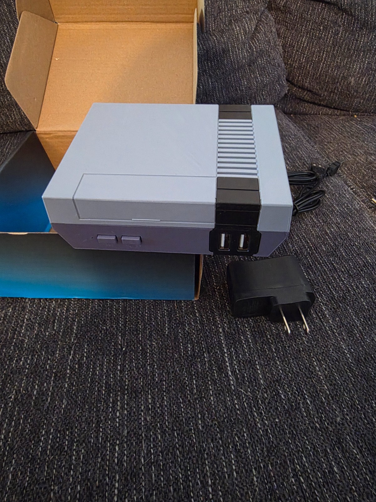 Mini Nintendo Console with preloaded games
