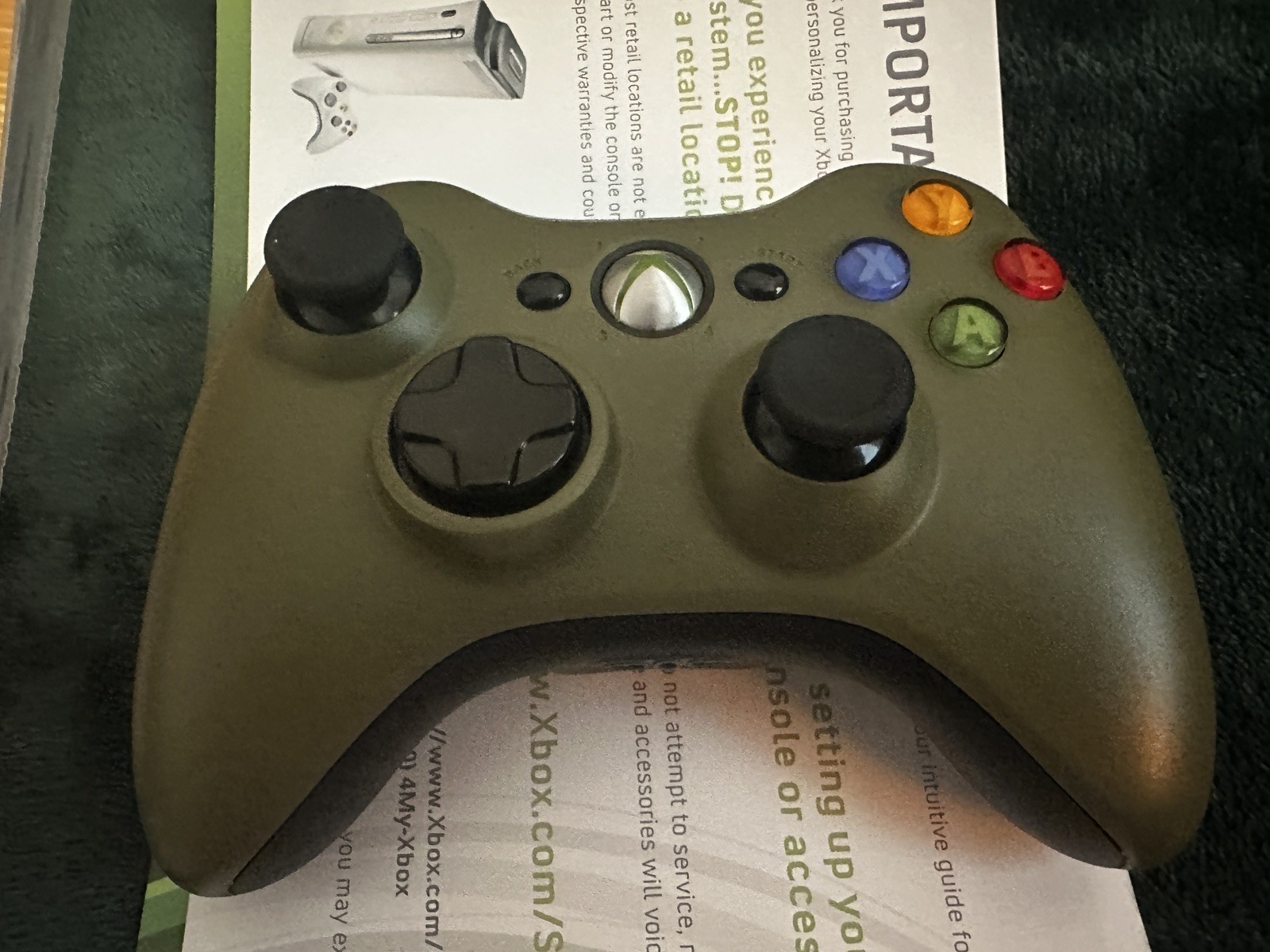 Microsoft Xbox 360 Halo 3 Special Edition Console Green – Authentic